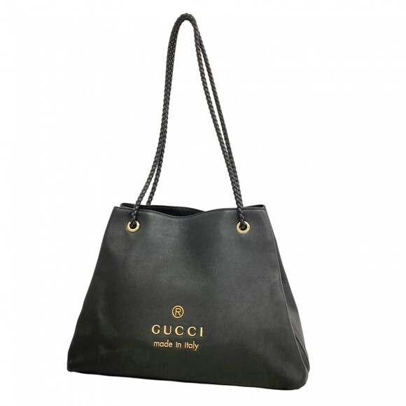 GUCCI Handbags - Gucci Shoulder Bag 419689 Leather Black Women's